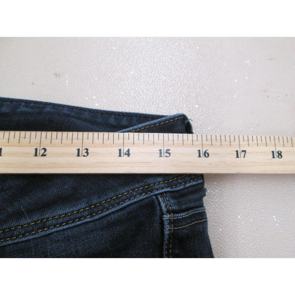American Eagle Slim Boot Jeans Womens Size 8 Regular Blue Denim Stretch - Picture 10 of 13
